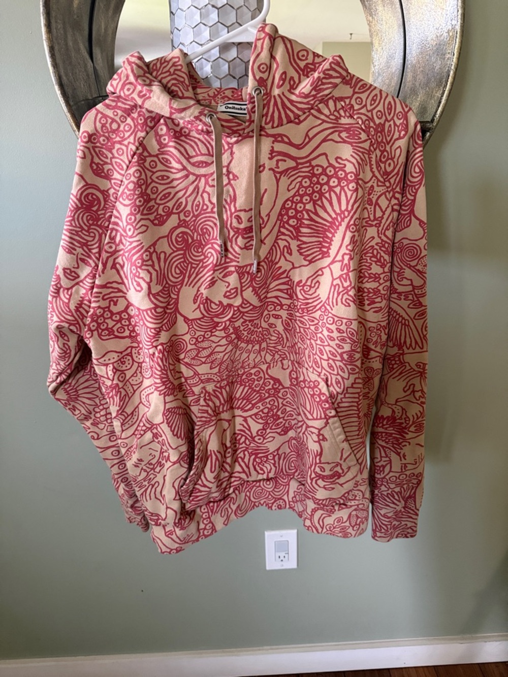Onitsuka Tiger Patterned Hoodie